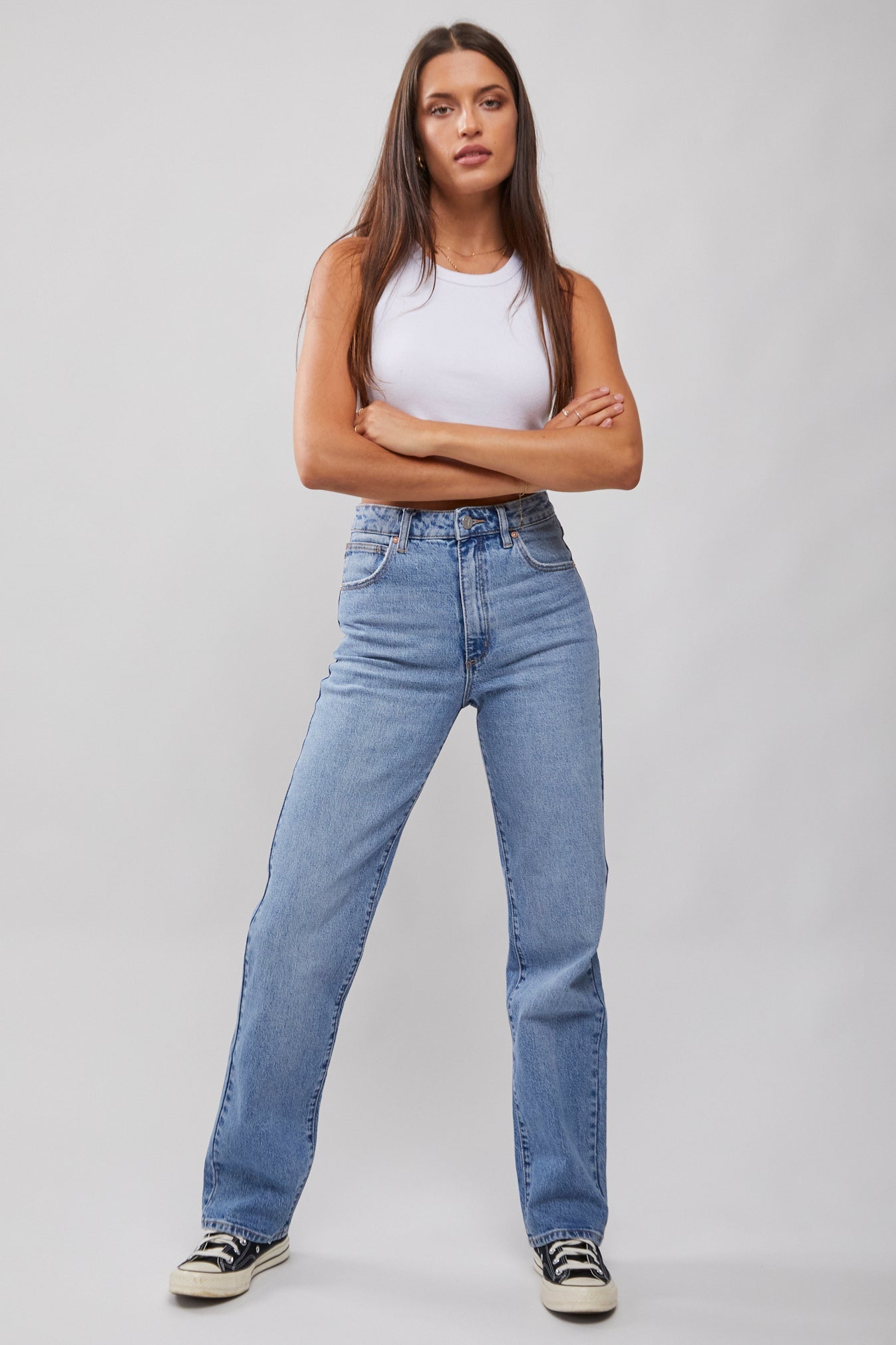 A 94 High Straight - Dakota - Vintage Blue