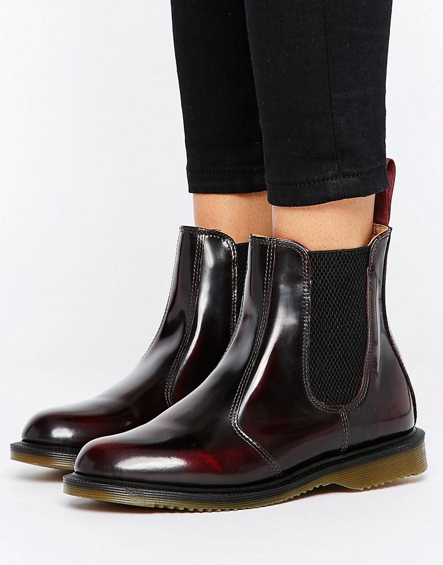 Flora Chelsea Boot - Cherry