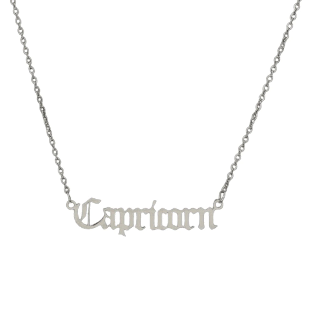 Star Sign Necklace - Silver