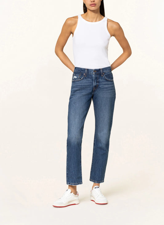 Middy Straight - Dark Indigo Worn In