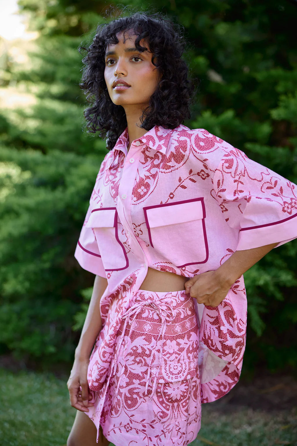 Remy Shirt - Magenta