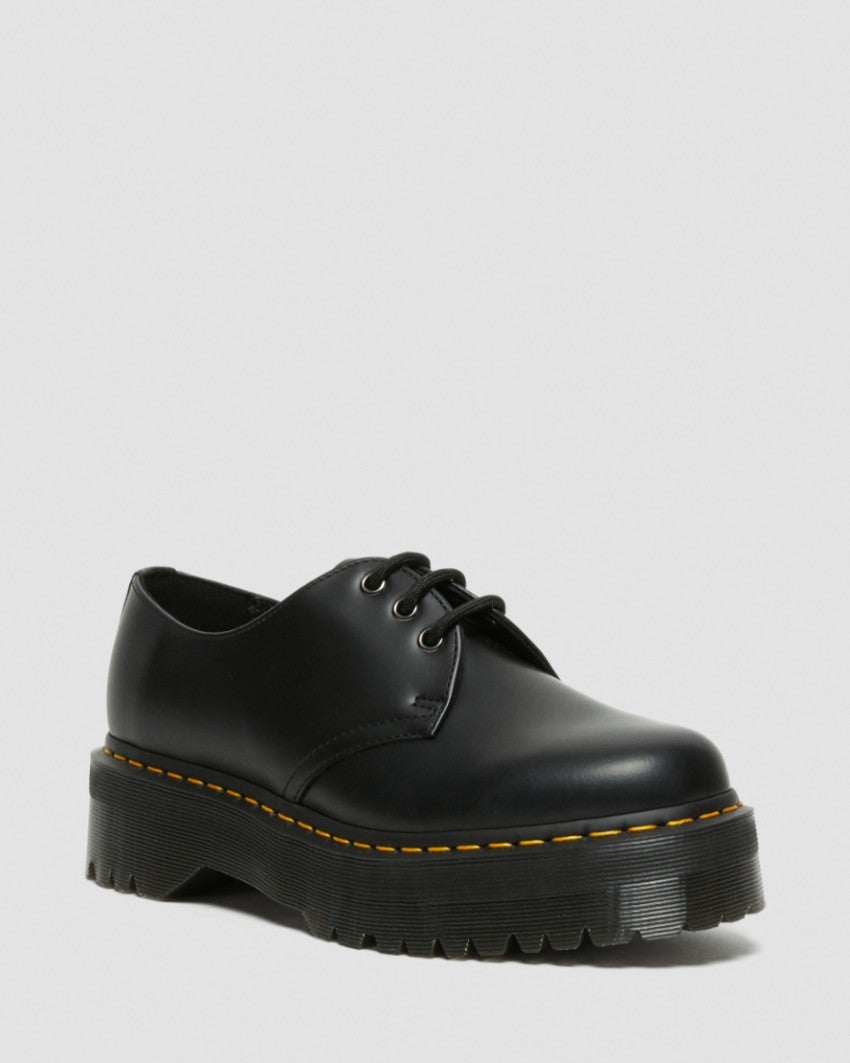 1461 Quad 3 Eye Shoe - Black
