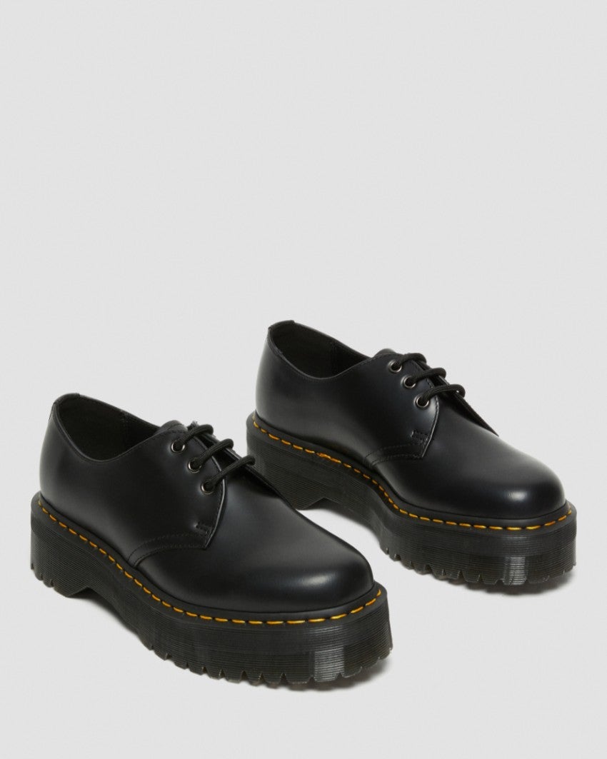 1461 Quad 3 Eye Shoe - Black