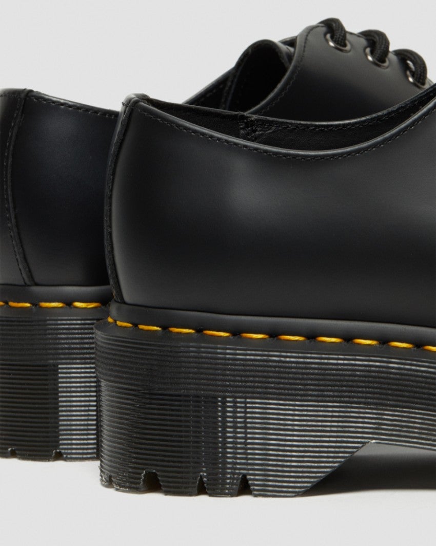 1461 Quad 3 Eye Shoe - Black