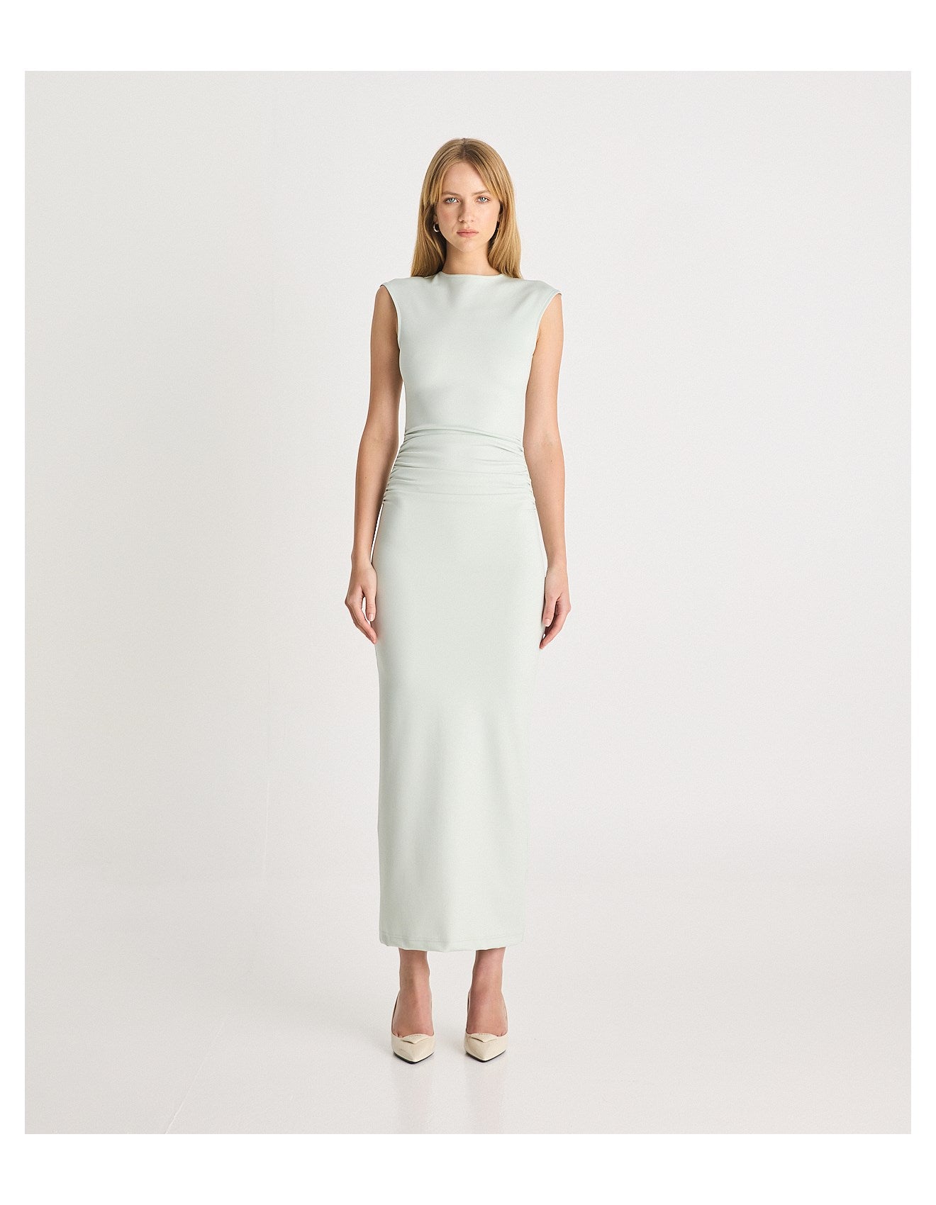 Scuba Gathered Dress