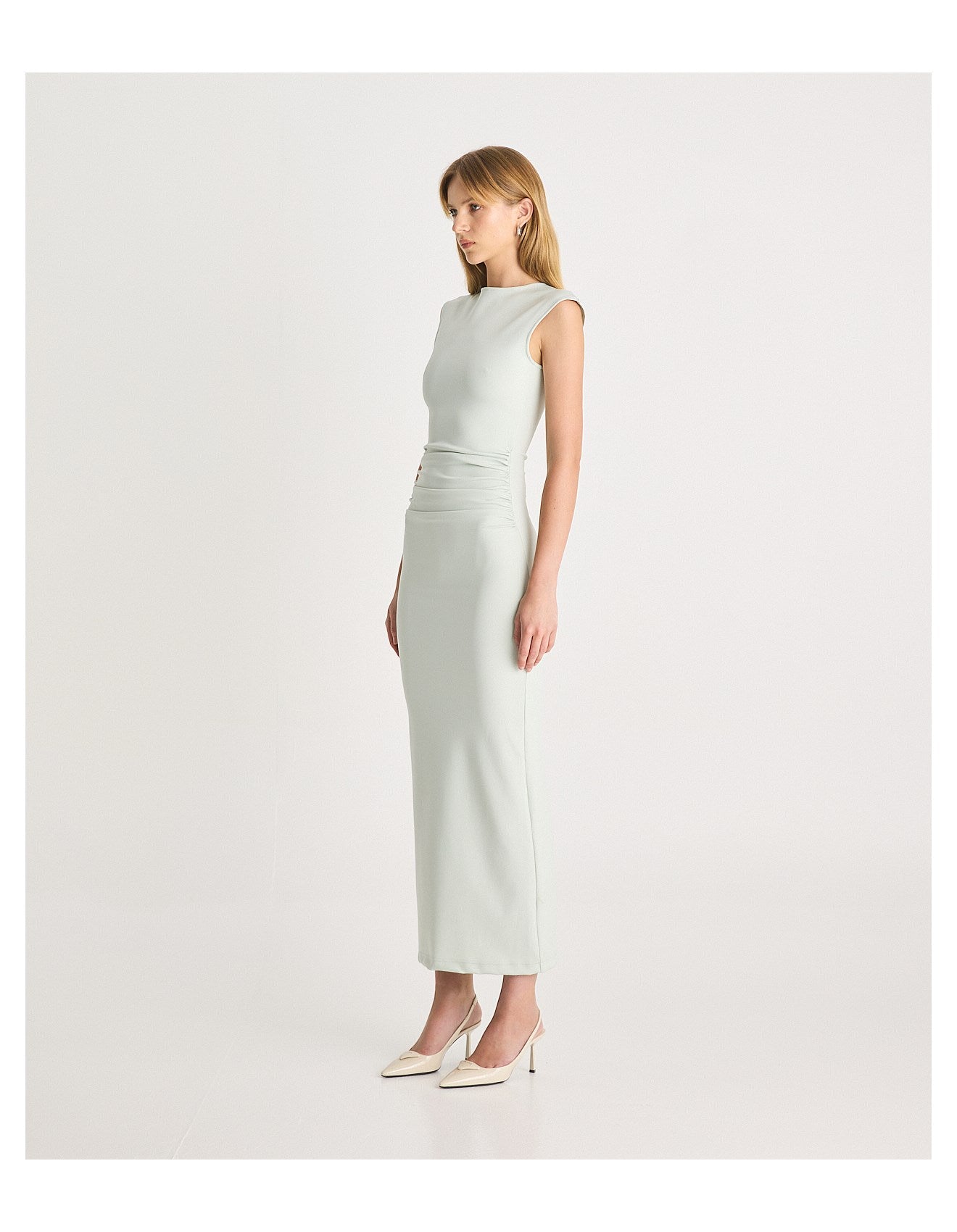 Scuba Gathered Dress