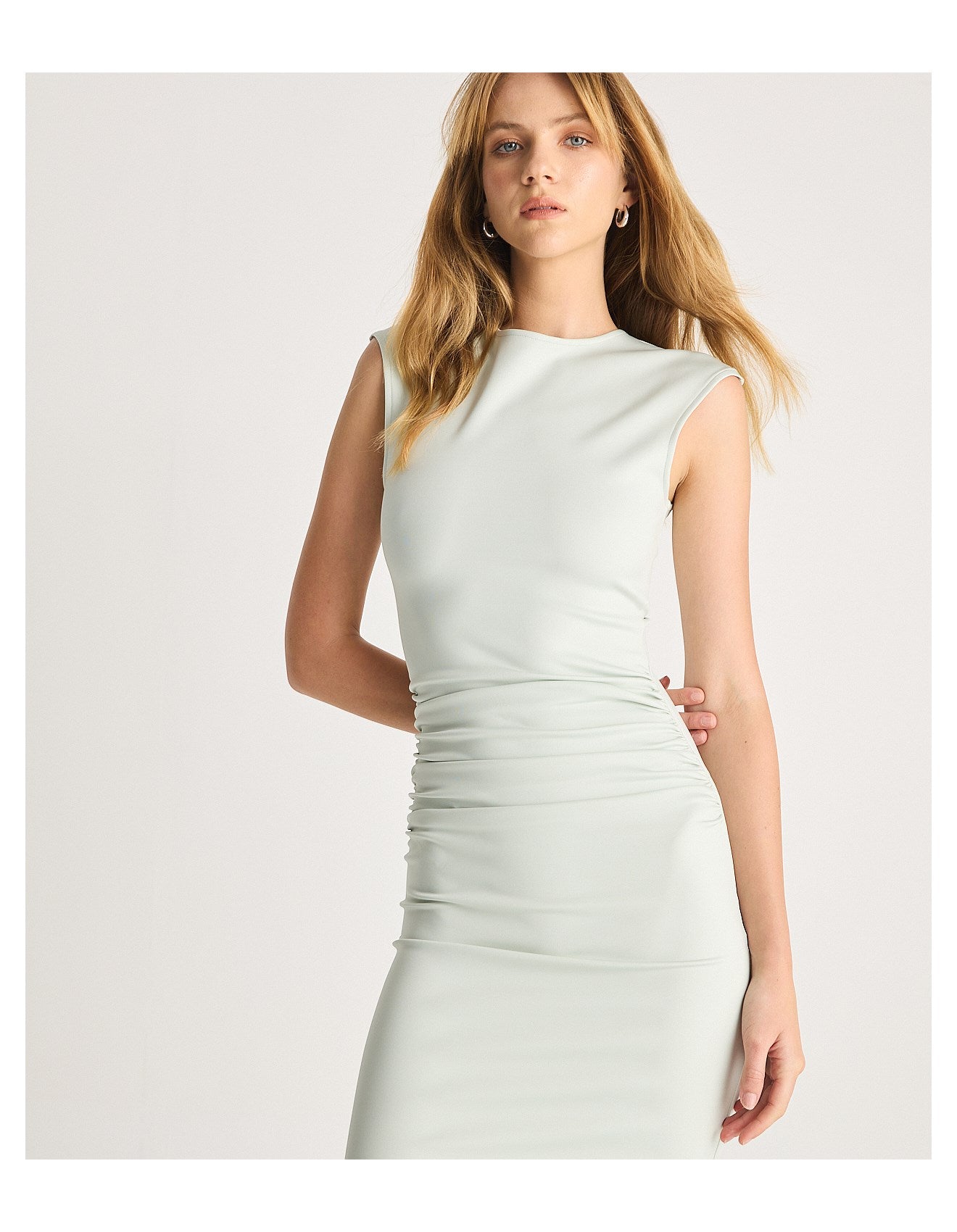 Scuba Gathered Dress
