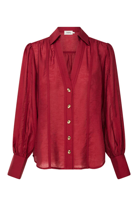 Astra Blouse - Wine