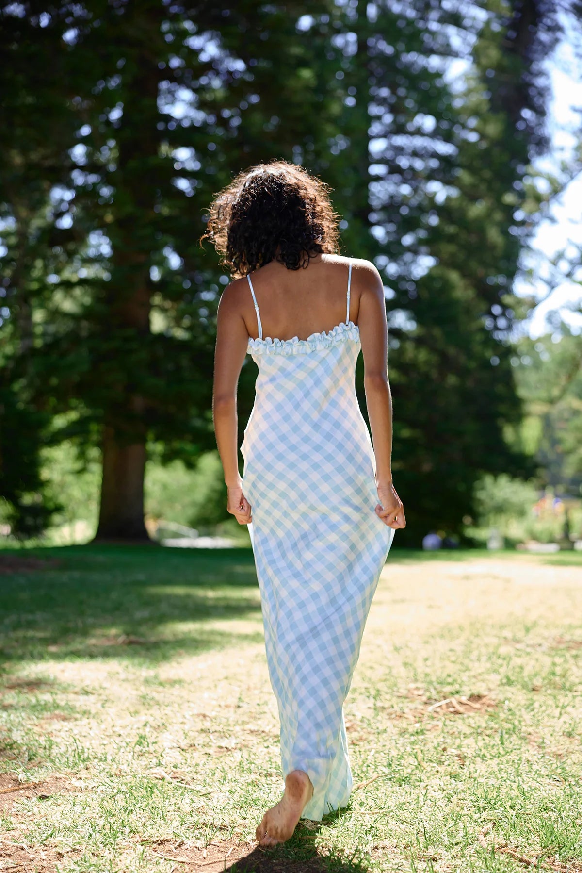 Posey Dress - Artic Gingham