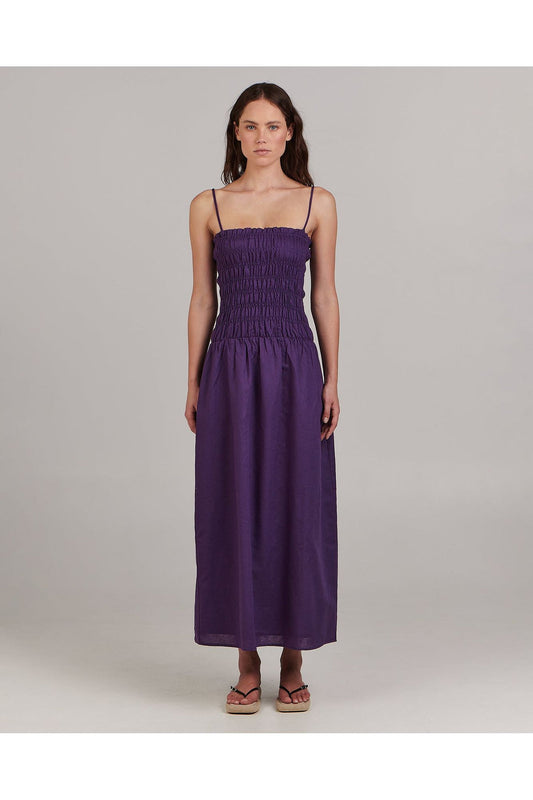 Amanda Maxi Dress - Deep Purple