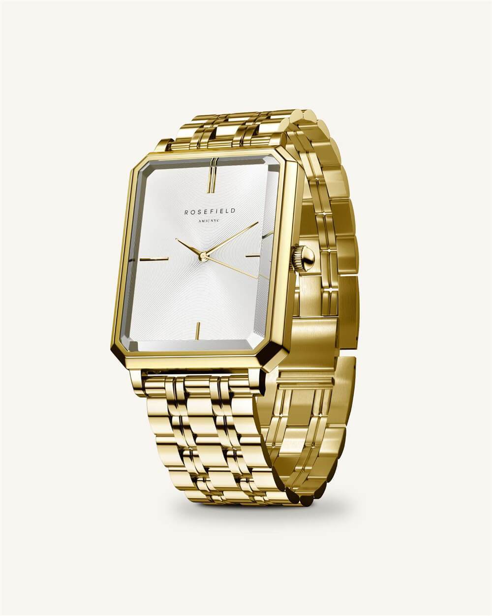 Octagon Wht DL - GLD BRCT - O04