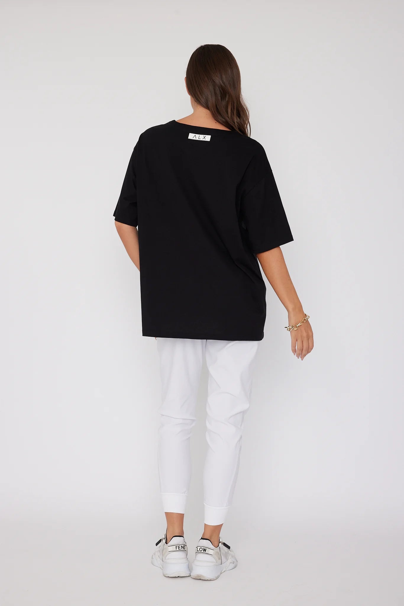 Nix V-Neck T-Shirt - Black