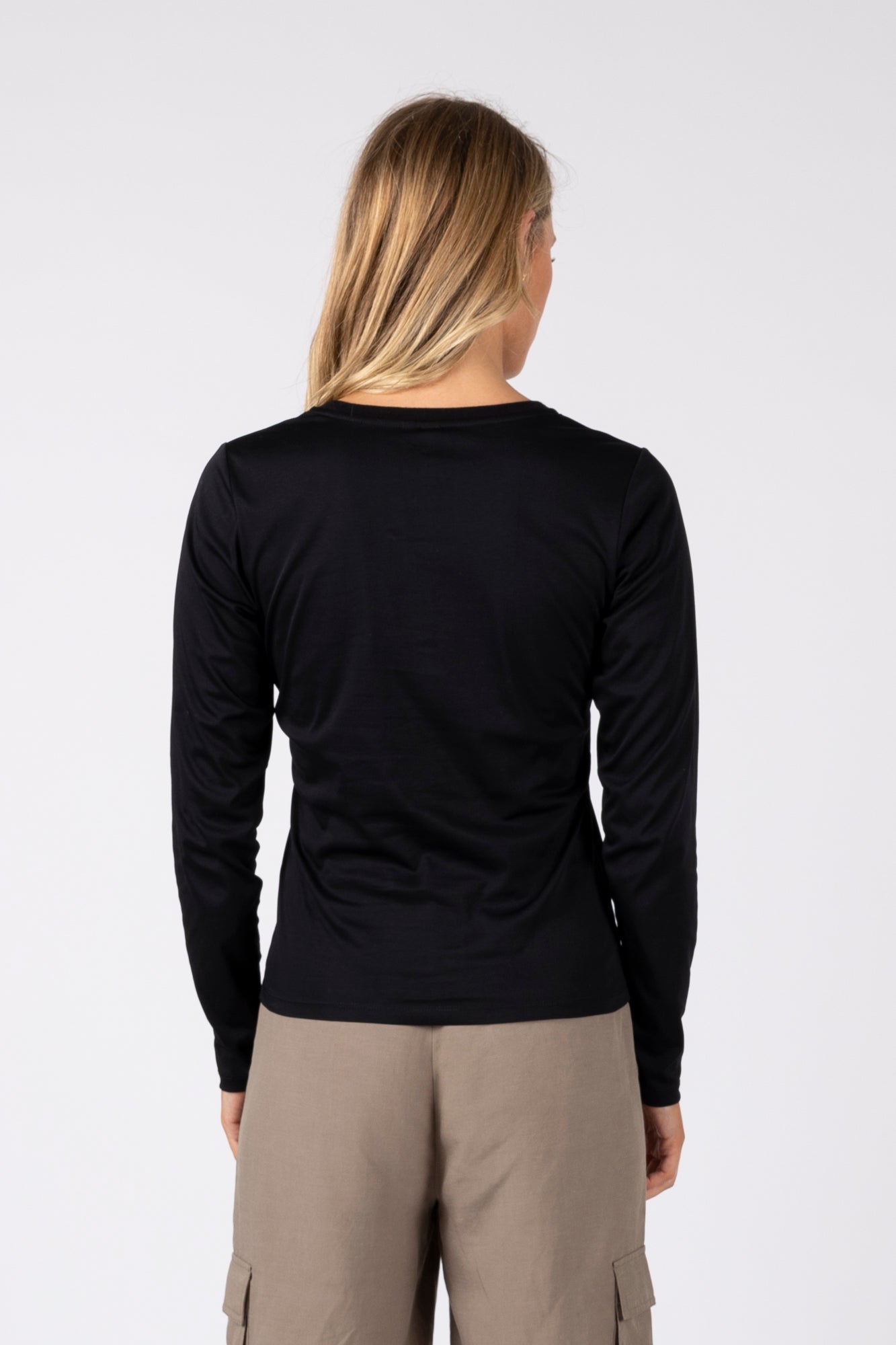 Easy L/S Tee - Black