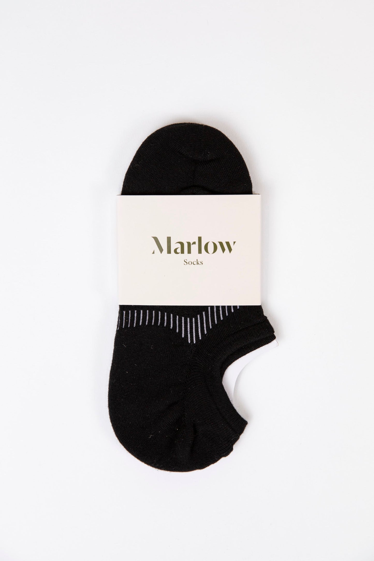 Atheisure Invisible Liner Sock - Black