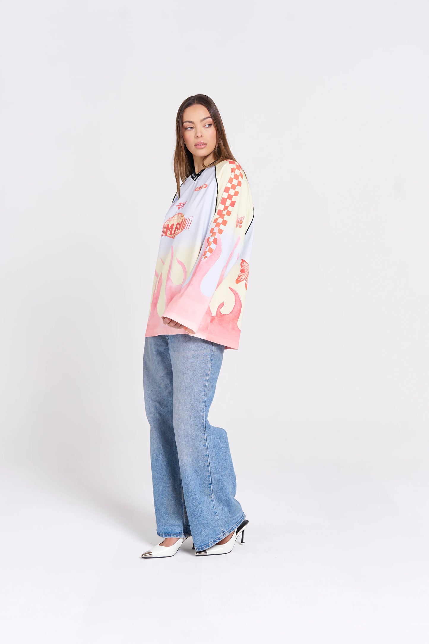 MTL Moto Long Sleeve - Fiery Pink