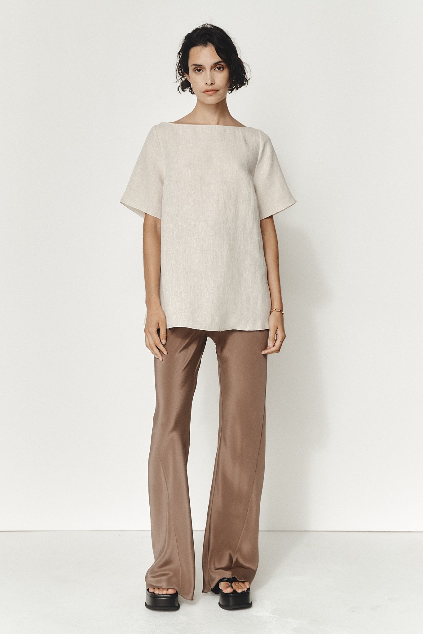 Gio Top - Birch Linen