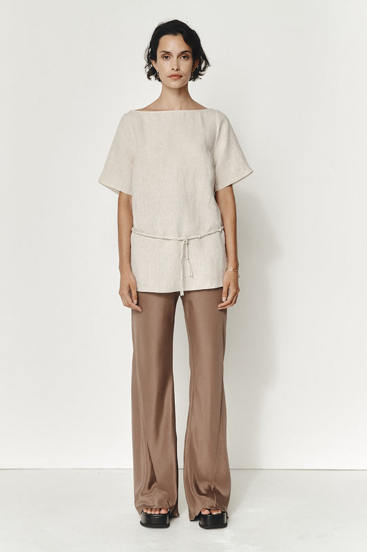 Gio Top - Birch Linen