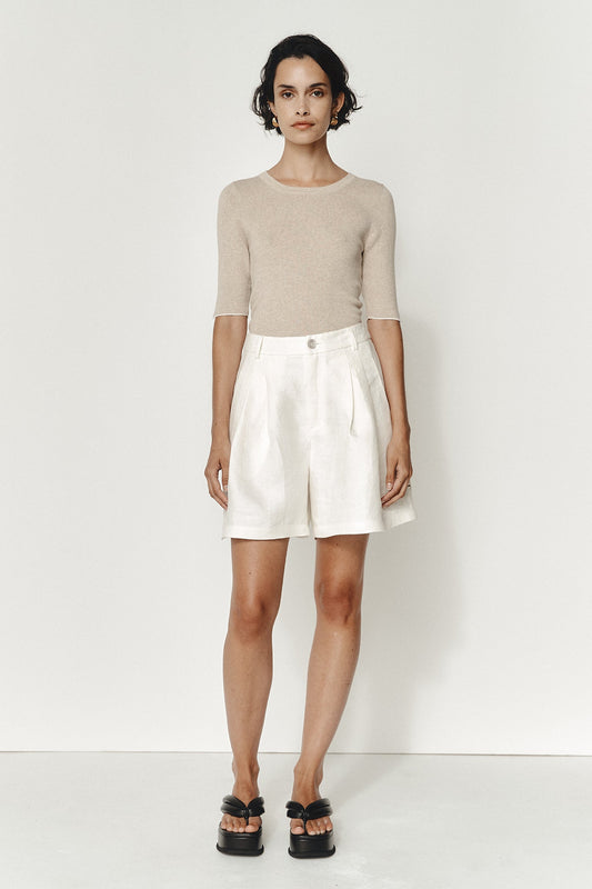 Ramona Shorts - Ivory