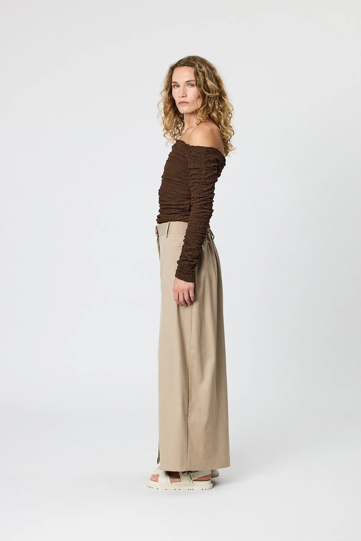 Lola Maxi Skirt - Oat