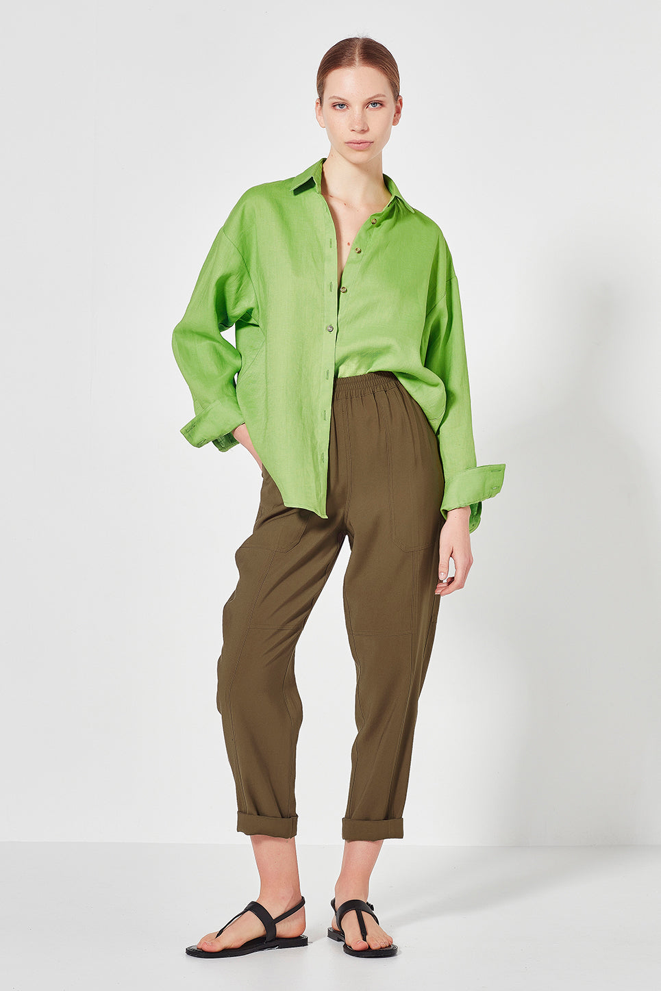 Baildon Shirt - Lime
