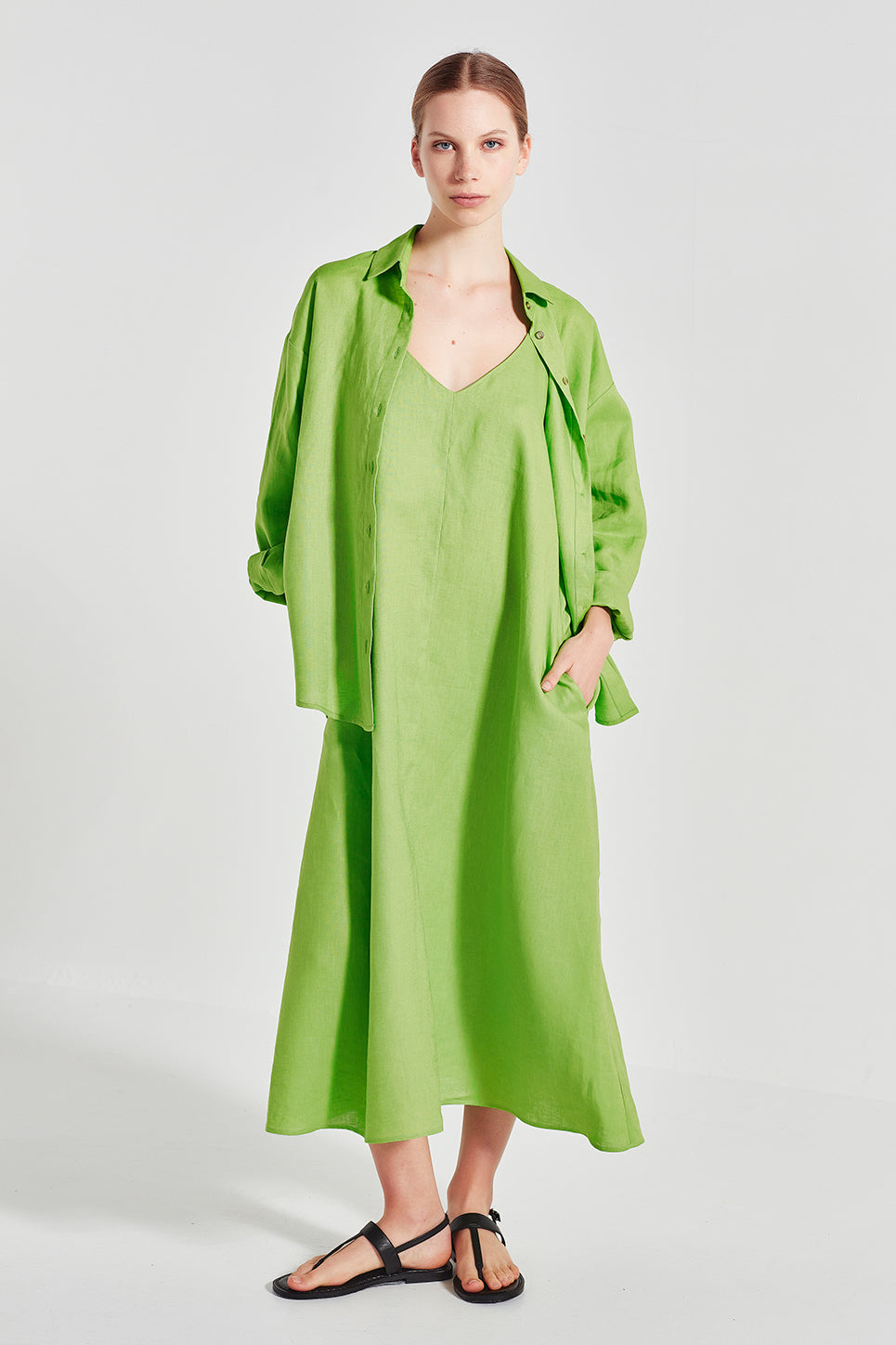 Baildon Shirt - Lime