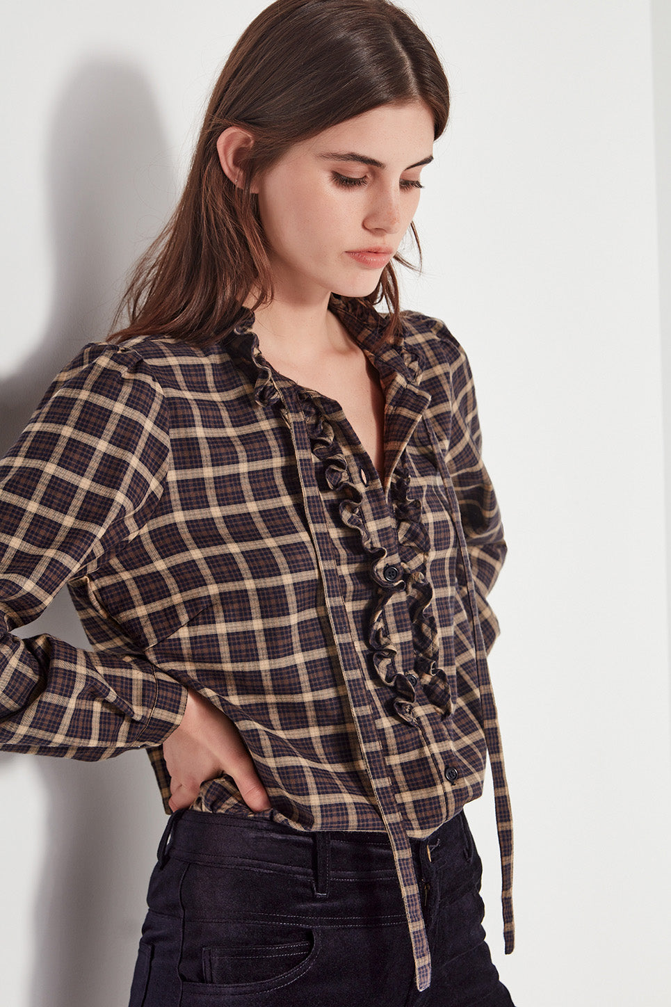 Florence Blouse - Check