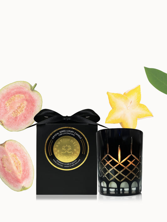 Starfruit Lychee & Guava Crystal Series 150g Candle