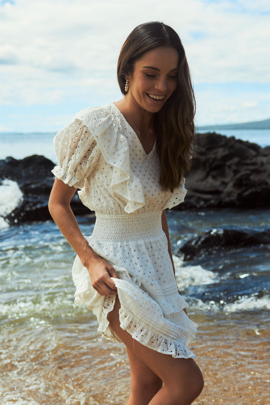 Jackson Mini Dress - White