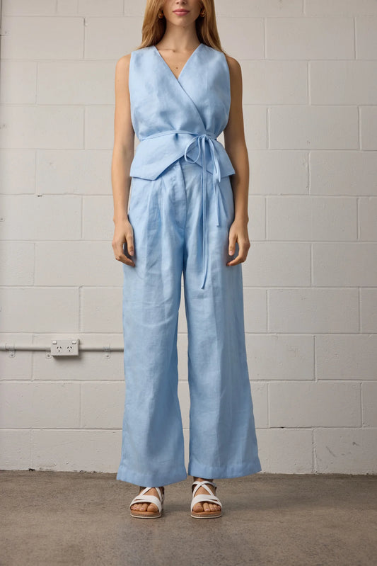 Rhea Pant - Sky