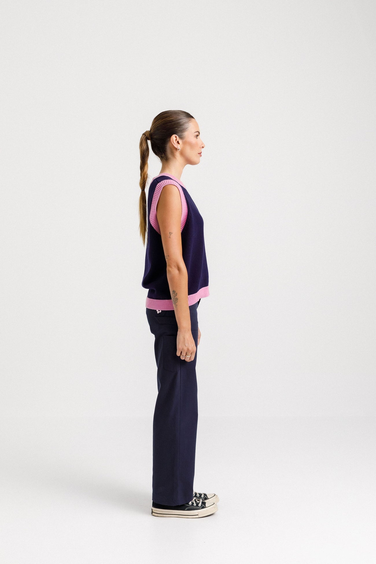 Spring Vest - Ballet Navy