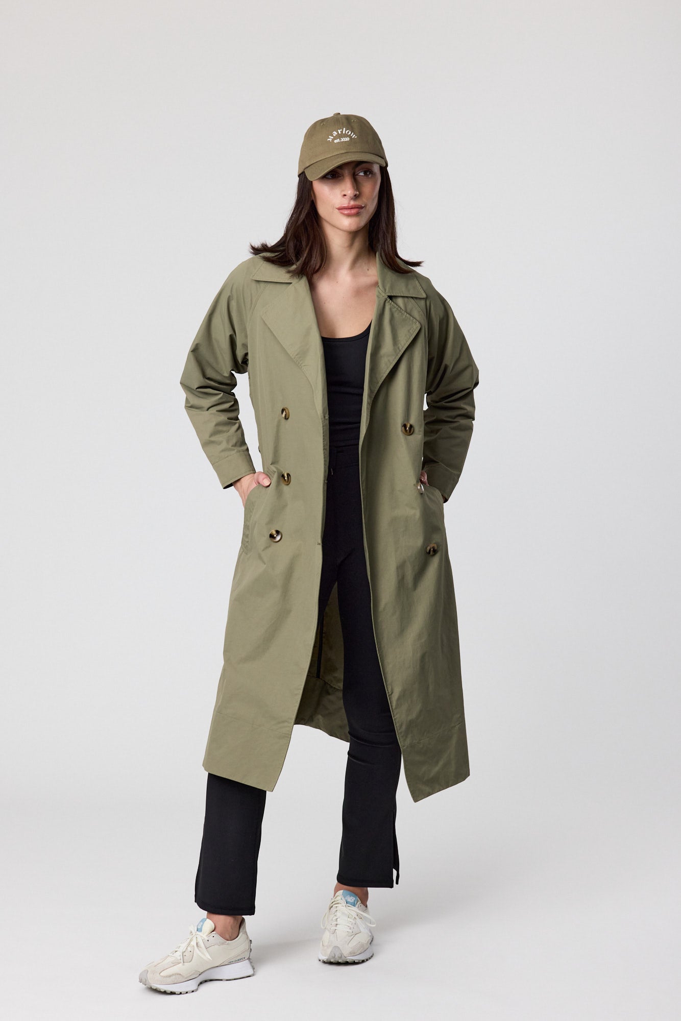 Hybrid Trench - Olive