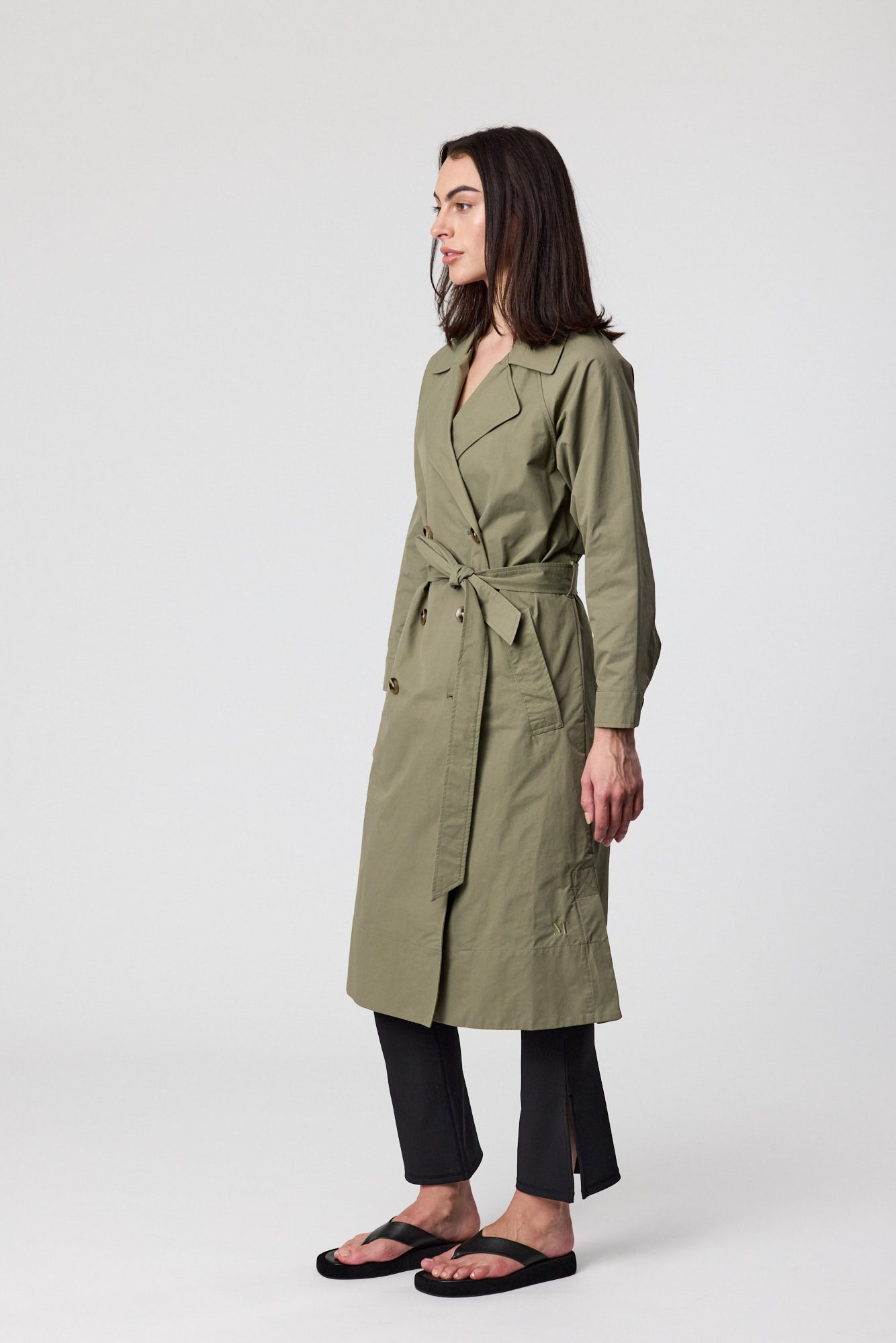 Hybrid Trench - Olive