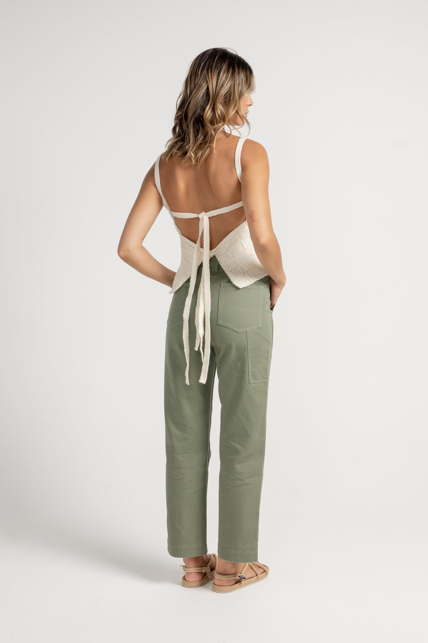 Mia Knit Top - Cream