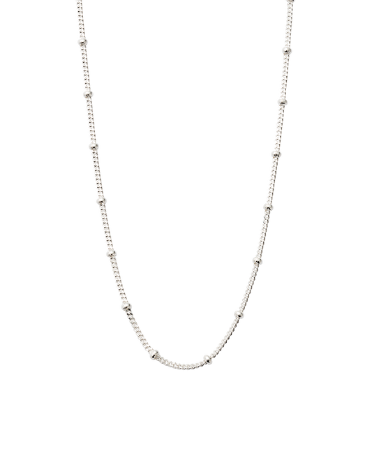 Bespoke Ball Chain 22"-25" Silver