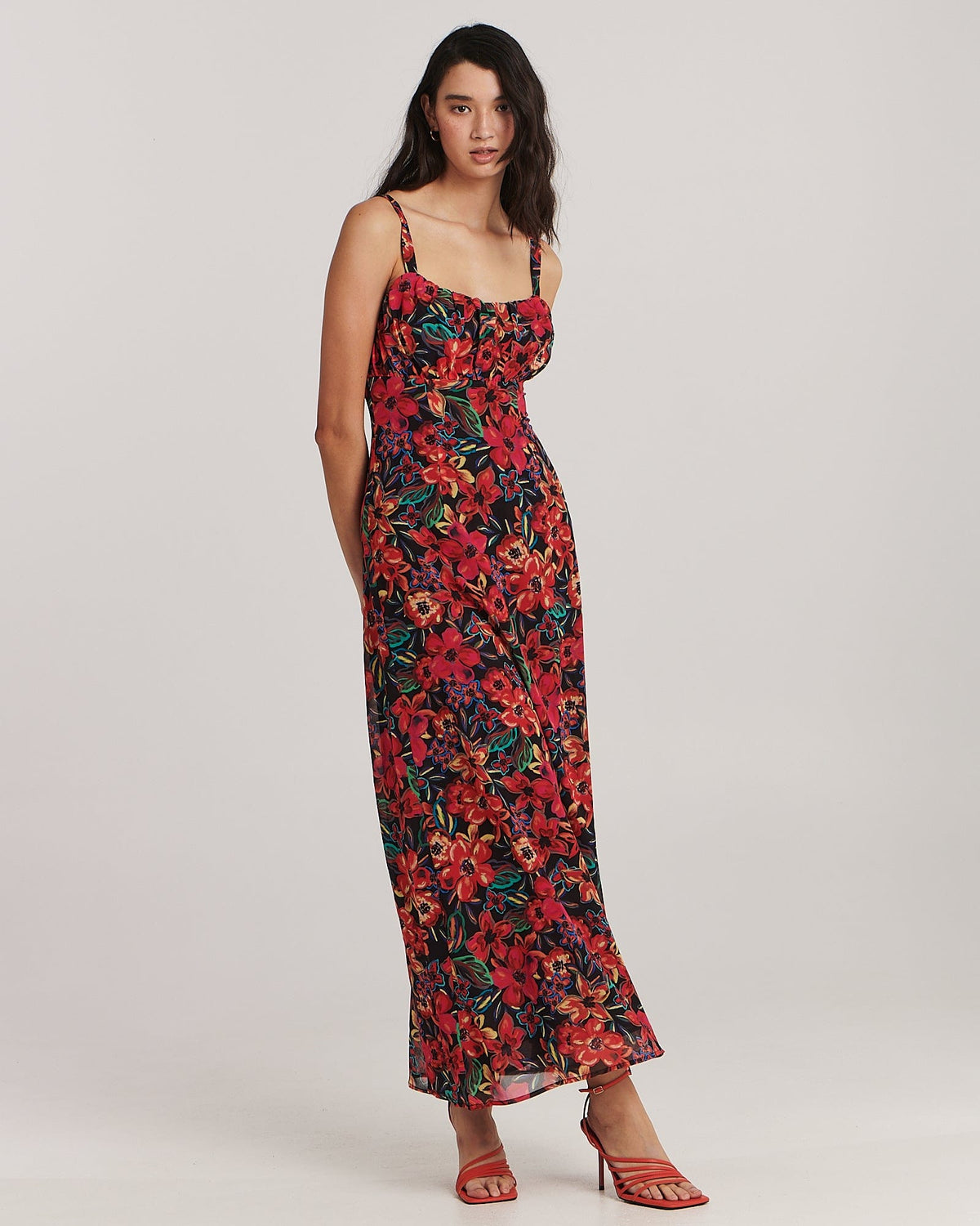 Amani Maxi Dress - Caribbean Floral