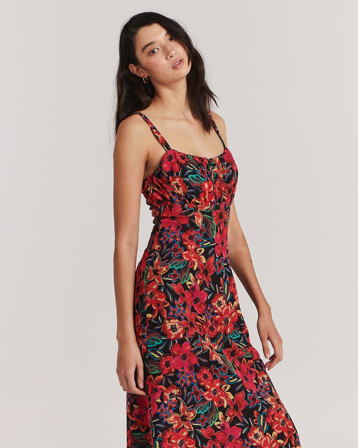 Amani Maxi Dress - Caribbean Floral