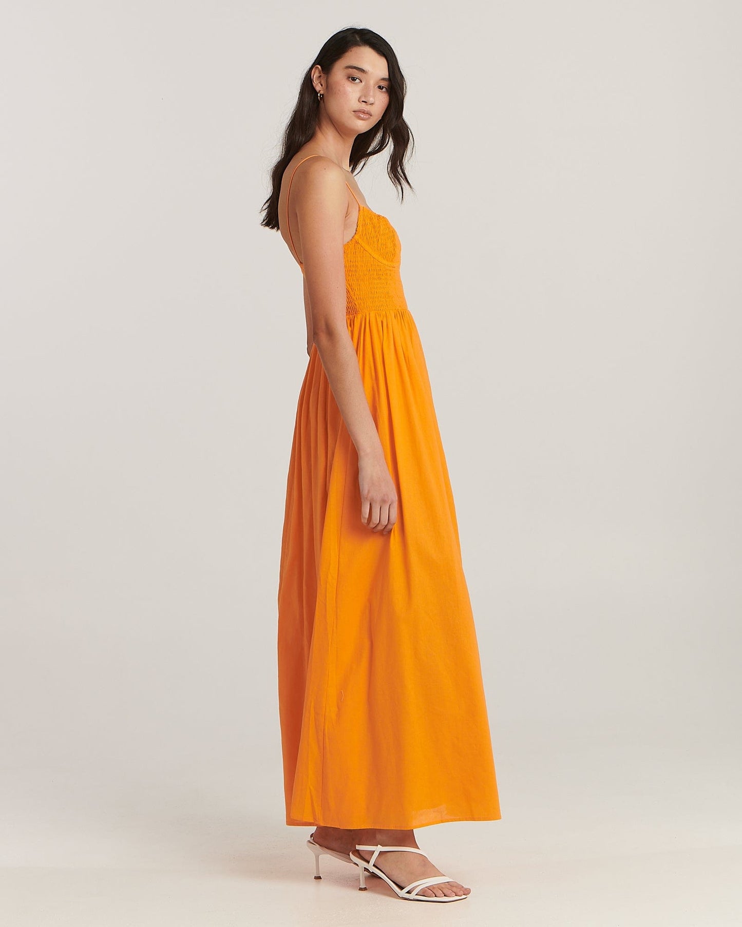Marcey Maxi Dress - Apricot