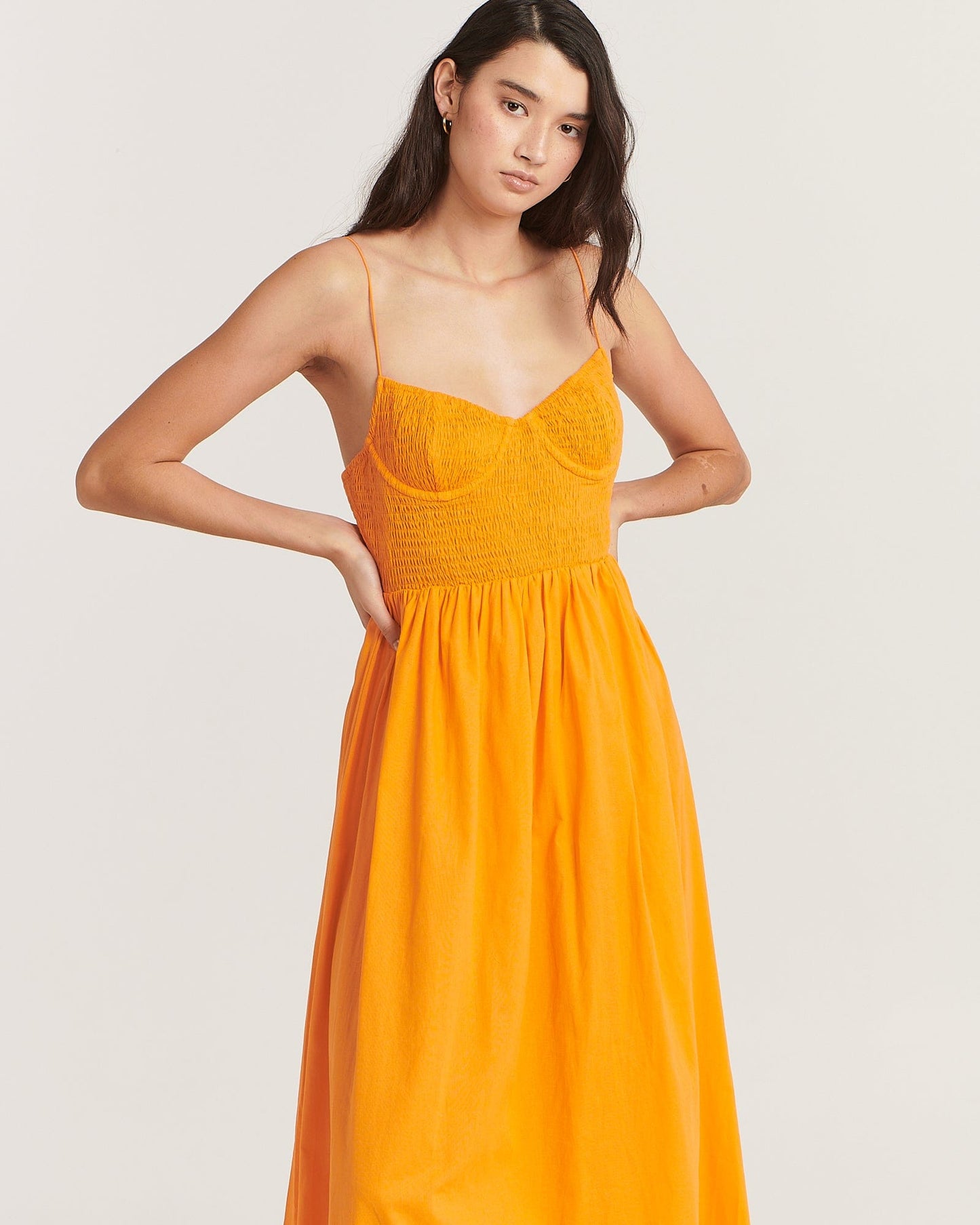 Marcey Maxi Dress - Apricot