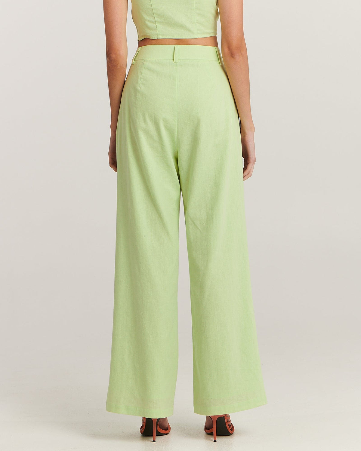 Halee Pant - Calming Green