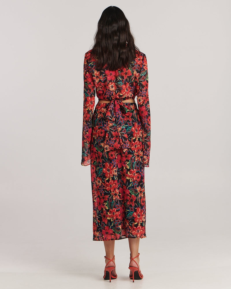 Stella Skirt - Caribbean Floral