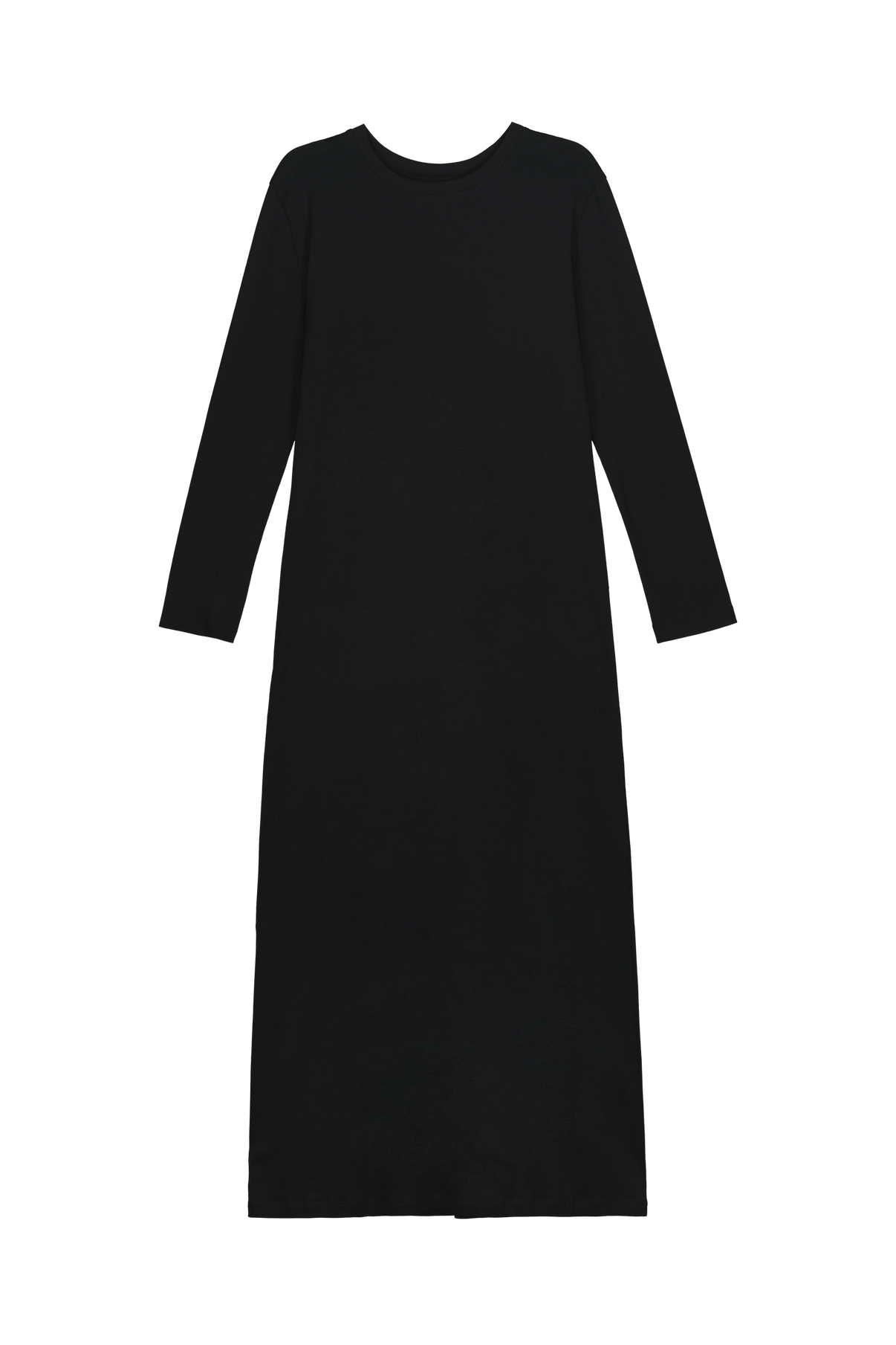 Column Dress - Black