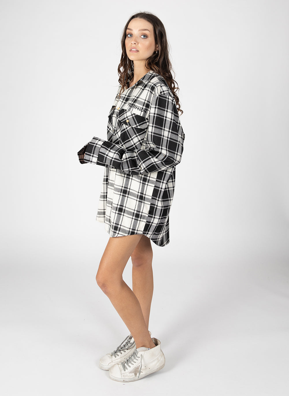 Eazy Shirt - Black Plaid