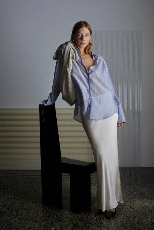 Pepper Shirt - Cerulean