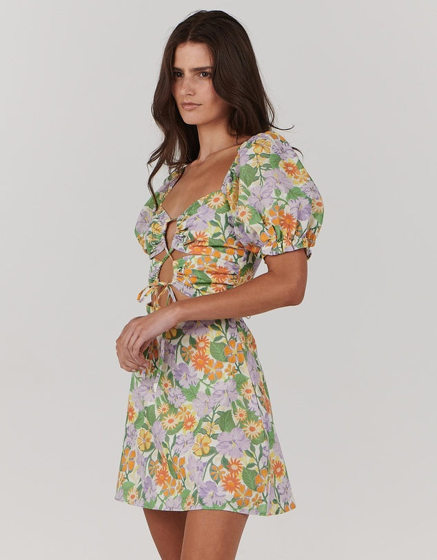 Willow Mini Dress - Spring T Floral