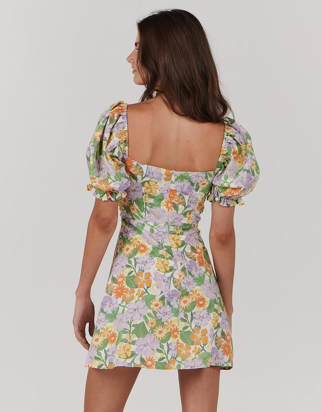 Willow Mini Dress - Spring T Floral