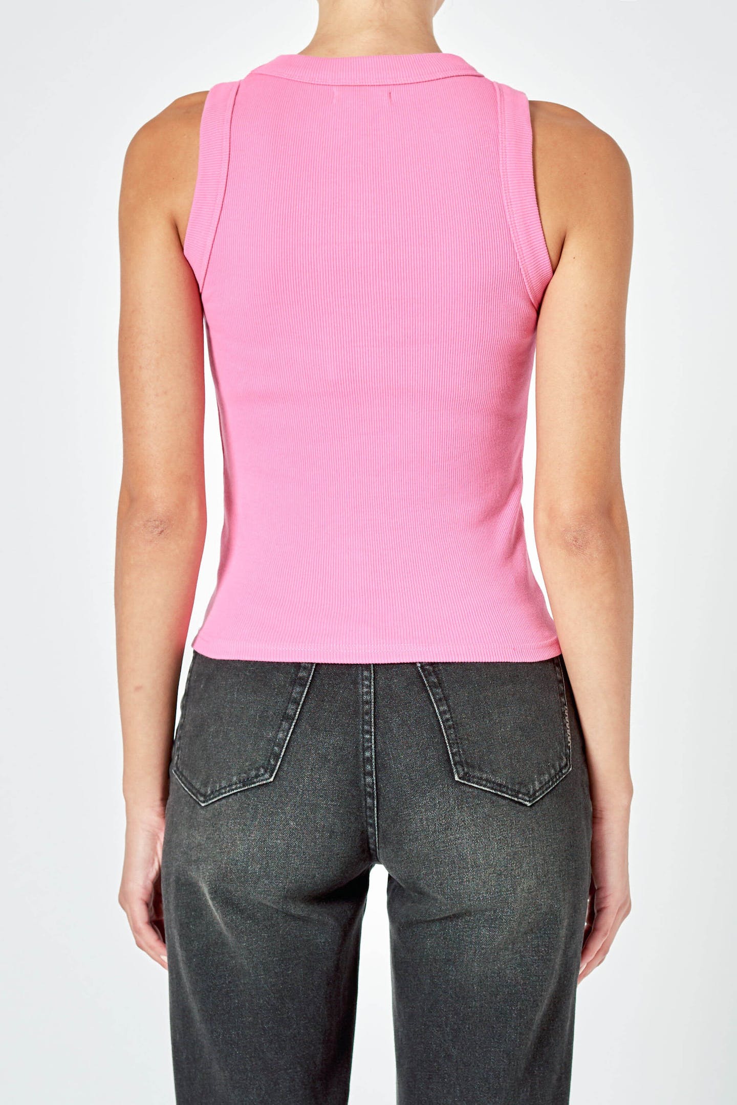 Jonesy Singlet - Shell Pink