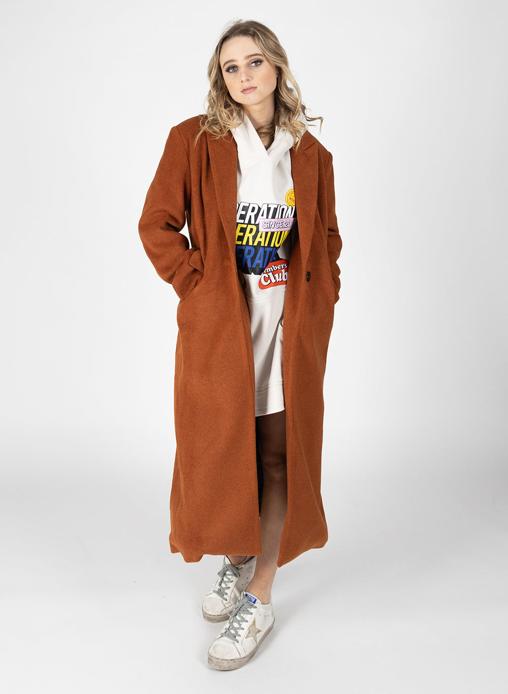 Ivy Coat Copper Harper Inc NZ