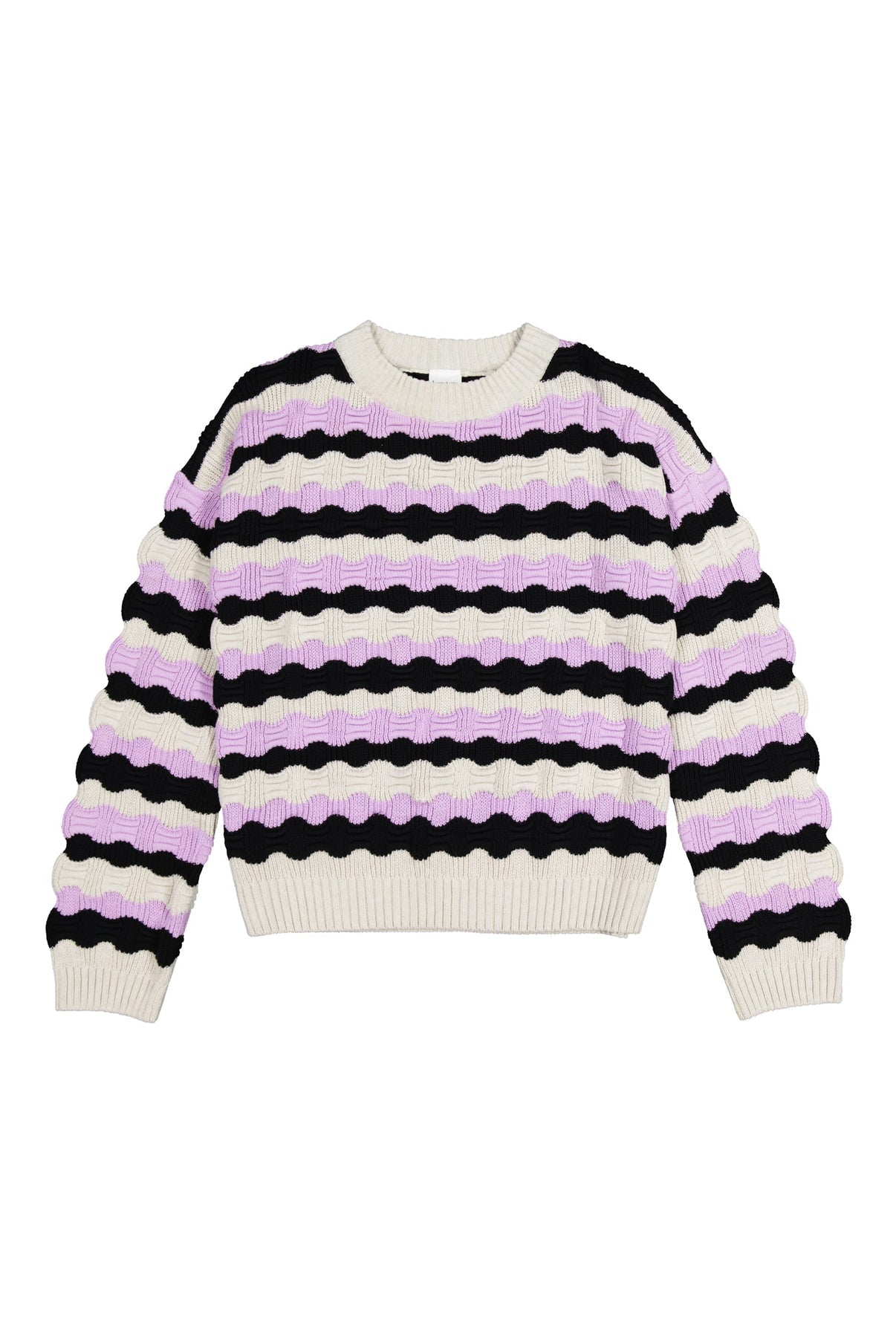 Memphis Jumper - Lilac Stripe