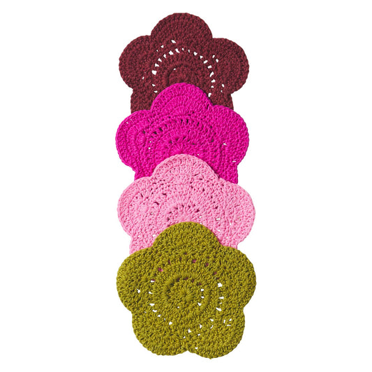 Crochet Coaster Set - Cosmos