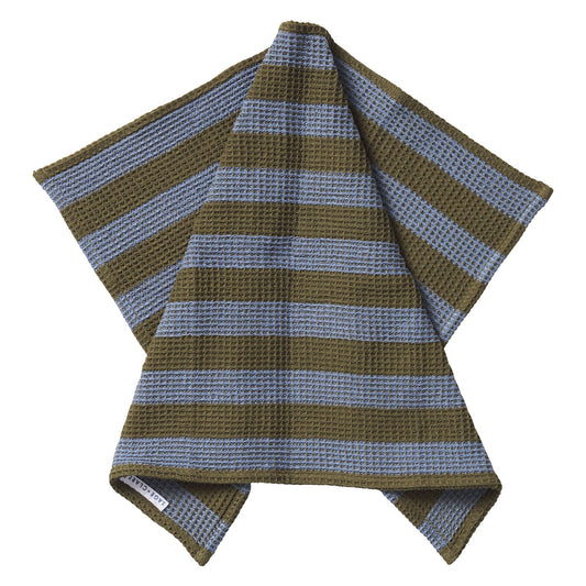 Tea Towel - Zeilia Stripe - Blue Jay